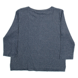 TOM TAILOR Mens T-Shirt Blue Long Sleeve S