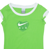 NIKE Womens T-Shirt Green M