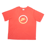 NIKE Mens T-Shirt Pink 2XL