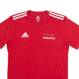 ADIDAS Giardini Schie Posatec Mens T-Shirt Red M