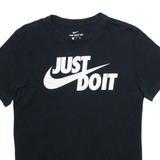 NIKE Mens T-Shirt Black S