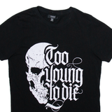 SMOG Too Young To Die Mens T-Shirt Black XS