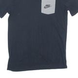 NIKE Mens T-Shirt Black Crew Neck S