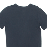 NIKE Mens T-Shirt Black Crew Neck S