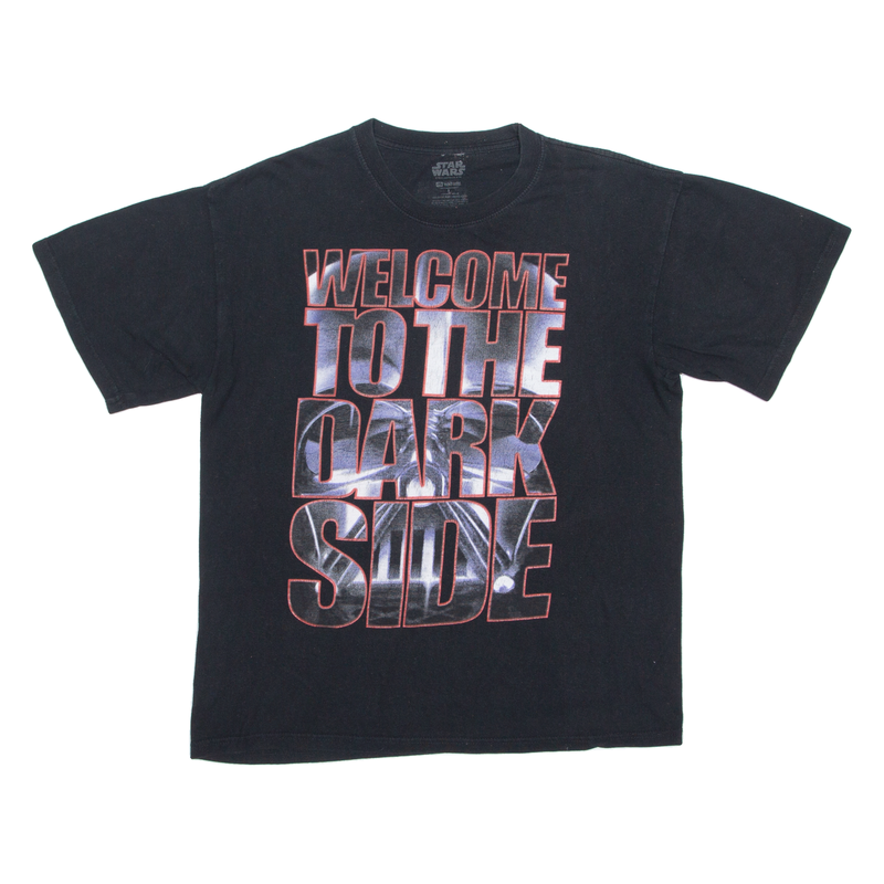 STAR WARS ECKO UNLTD Mens T-Shirt Black Crew Neck L