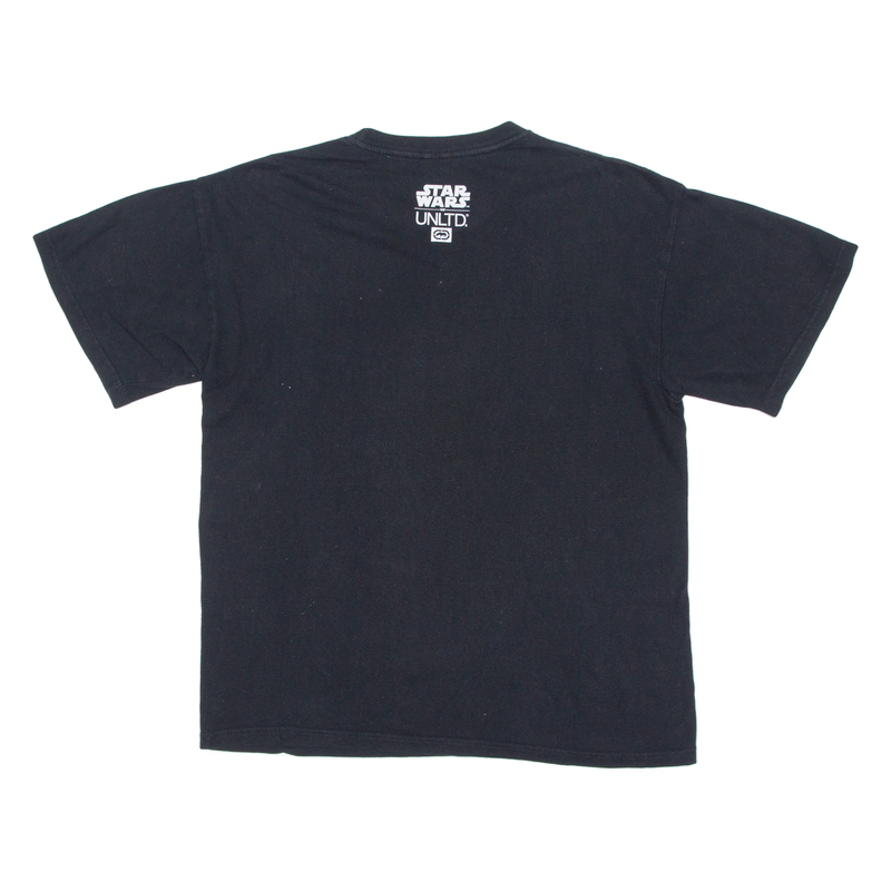 STAR WARS ECKO UNLTD Mens T-Shirt Black Crew Neck L
