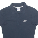 REEBOK Womens Polo Shirt Blue UK 16