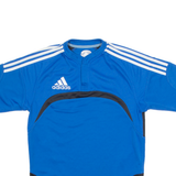 ADIDAS Climacool Mens Polo Shirt Blue S