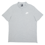NIKE Mens Polo Shirt Grey XL