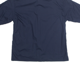 TOMMY HILFIGER Skate Fit Mens Plain Shirt Blue Short Sleeve S