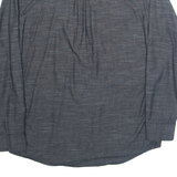 GUESS Slim Fit Mens Plain Shirt Grey Long Sleeve M