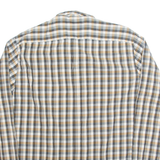 DKNY Mens Shirt Grey Check Long Sleeve XL