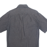 CARHARTT Relaxed Fit Mens Plain Shirt Grey Short Sleeve S