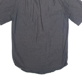 CARHARTT Relaxed Fit Mens Plain Shirt Grey Short Sleeve S