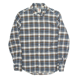 LEVI'S Mens Shirt Cream Check Long Sleeve S