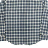 LEVI'S Slim Fit Mens Shirt Blue Check Long Sleeve L