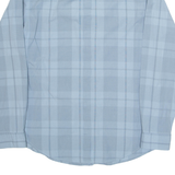 DKNY Mens Shirt Blue Check Long Sleeve M