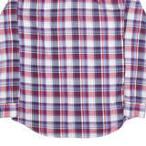TOMMY HILFIGER Mens Shirt Red Check Long Sleeve XL