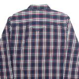 LEVI'S Mens Shirt Blue Check Long Sleeve M