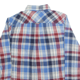 HILFIGER DENIM Mens Shirt Blue Check Long Sleeve S