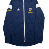 ADIDAS Collingwood Track And Field Mens Track Jacket Blue Hooded S