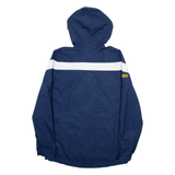 ADIDAS Collingwood Track And Field Mens Track Jacket Blue Hooded S