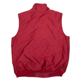 CHAPS Blanket Lined Mens Gilet Red M