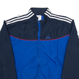 ADIDAS Mens Track Jacket Blue L