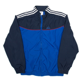 ADIDAS Mens Track Jacket Blue L