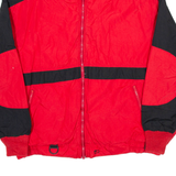 WOOLRICH Sherpa Lined Mens Coat Red Nylon L