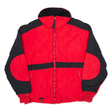 WOOLRICH Sherpa Lined Mens Coat Red Nylon L