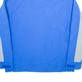 WOOLRICH Mens Raincoat Blue Nylon Colourblock L