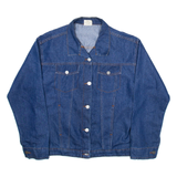 MD Womens Denim Jacket Blue M