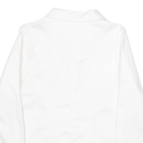 LEE Womens Denim Jacket White L