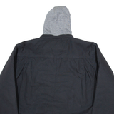 DICKIES Mens Parka Coat Black Hooded 2XL