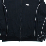 FILA Mens Quilted Jacket Black XL