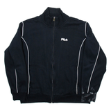 FILA Mens Quilted Jacket Black XL