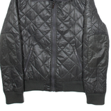 FRENCH CONNECTION Womens Quilted Coat Green S