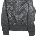 FRENCH CONNECTION Womens Quilted Coat Green S