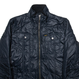 LEE Mens Quilted Jacket Grey XL