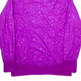 NIKE Womens Track Jacket Purple L