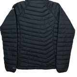 COLUMBIA Womens Puffer Coat Black Hooded XS