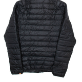ELLESSE Mens Puffer Coat Black Hooded S