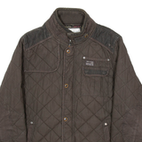DIESEL Mens Quilted Coat Green 2XL