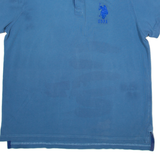 U.S POLO ASSN. Slim Fit Mens Polo Shirt Blue L
