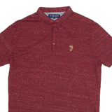 U.S POLO ASSN. Mens Polo Shirt Red S