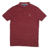 U.S POLO ASSN. Mens Polo Shirt Red S