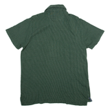 U.S POLO ASSN. Mens Polo Shirt Green Polka Dot M