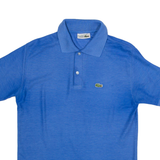 LACOSTE Mens Polo Shirt Blue M