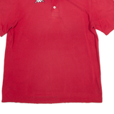 KAPPA Mens Polo Shirt Red L